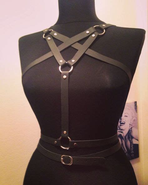 leather harness harness fashion leather harness steampunk clothing