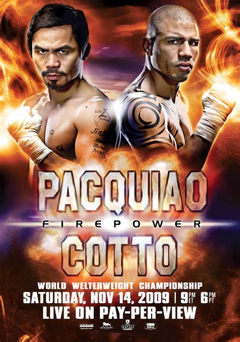 The Saga Of Cotto Vs Pacquiao A Defining Rivalry In Modern Boxing