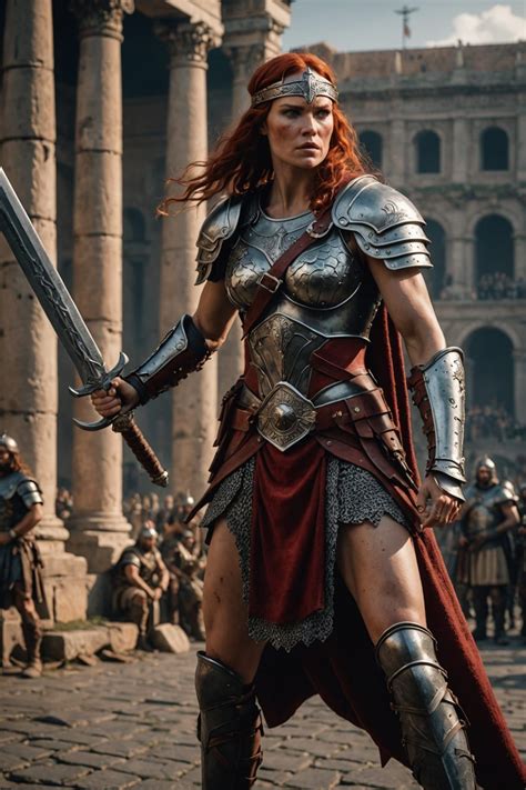 Red sonja - AI Generated Artwork - NightCafe Creator