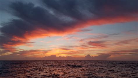 Free Images : sunset, clouds, horizon, afterglow, sea, cloud, sunrise ...