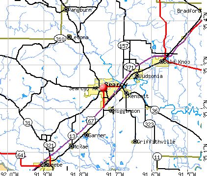 Searcy, Arkansas (AR 72149) profile: population, maps, real estate