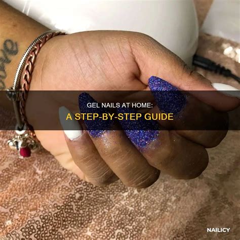 how to put on gel nails at home