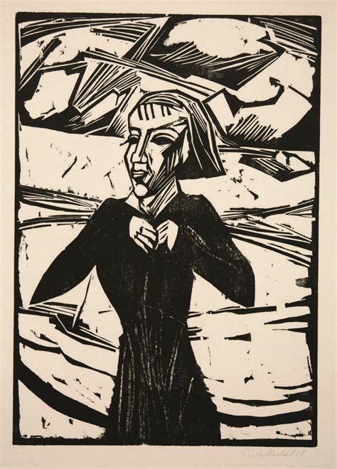Erich Heckel | Mädchen am Meer (1918) | Available for Sale | Artsy ...