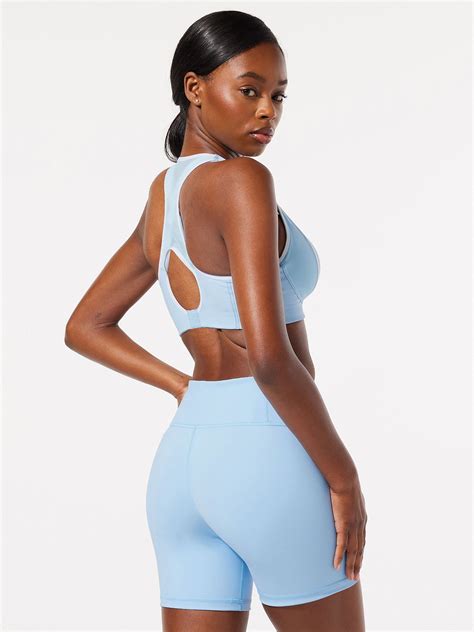Breakthru High-Impact Sports Bra in Blue | SAVAGE X FENTY UK United Kingdom