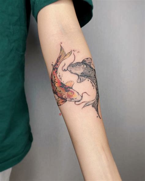 11+ Forearm Koi Fish Tattoo Ideas That Will Blow Your Mind!