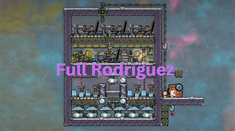 Oxygen not included: Producing oxygen with the full Rodriguez - YouTube