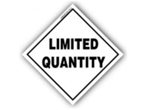 Warning Labels - Limited Quantities Symbol|Labelservice.co.uk
