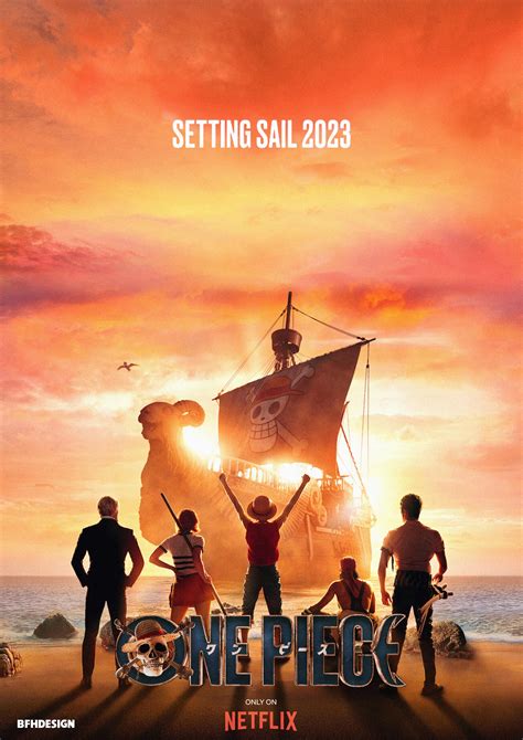Made a poster using the offical live action one piece Netflix banner ...
