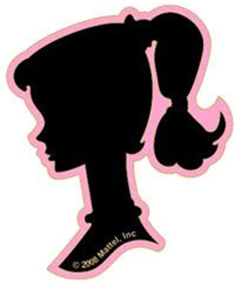 Barbie Silhouette Stickers at GetDrawings | Free download
