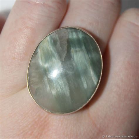 Кольцо "Cat's eye" Кварцевый кошачий глаз купить в интернет-магазине ...
