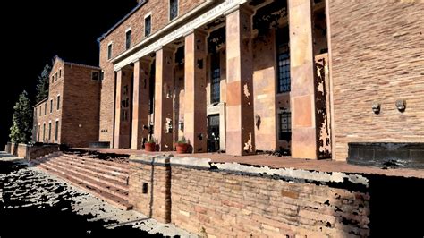 library building facade  model  everypoint  sketchfab