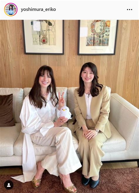 TBS吉村恵里子アナがアン・ハサウェイとの2ショット公開「今もまだ夢見心地です」 - 女子アナ写真ニュース : 日刊スポーツ