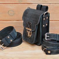 Мужская напоясная сумка / барсетка с ремнем « Bag77.ru — кожаные сумки ...