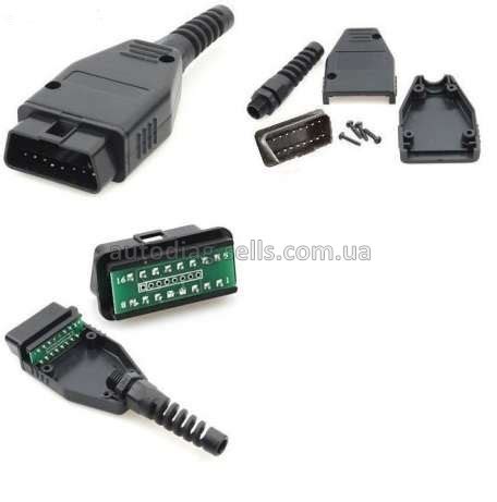 Универсальный разъем OBD-II: цена, описание, продажа - AUTODIAG ...