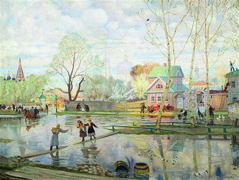 Весна (картина) — Борис Михайлович Кустодиев