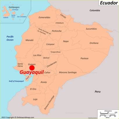 Guayaquil Map | Ecuador | Detailed Maps of Santiago de Guayaquil