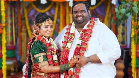 Producer Ravindar Chandrasekaran marries popular actress Mahalakshmi