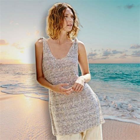 Удлинённый топ спицами — Paradosik Handmade — вязание для начинающих и ...