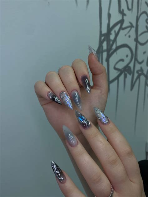 inst: omgs.nails | Дизайнерские ногти, Маникюр, Длинные ногти