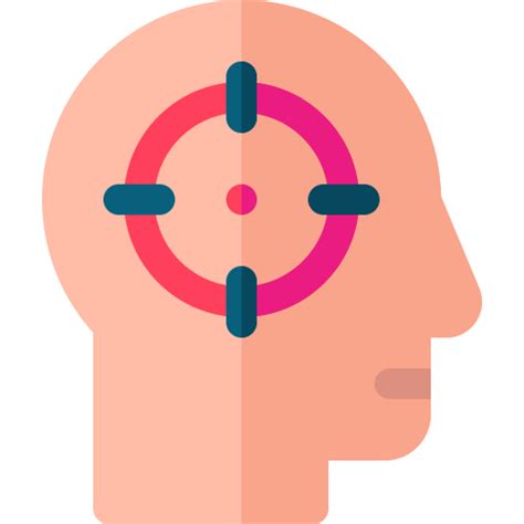 concentration basic rounded flat icon