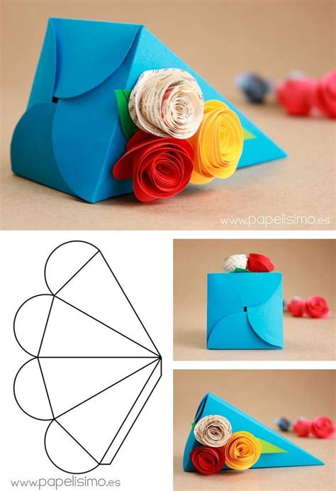Box Papercraft Gift Box Template to Download From issue 59 Papercraft ...