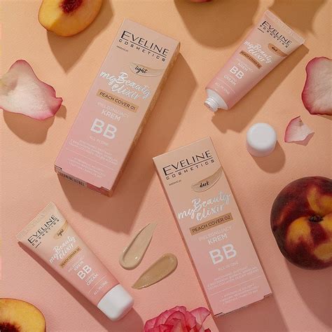 Eveline My Beauty Elixir Pielęgnujący Krem BB All In One Dark Peach ...