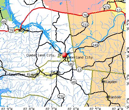 Cumberland City, Tennessee (TN 37050) profile: population, maps, real ...