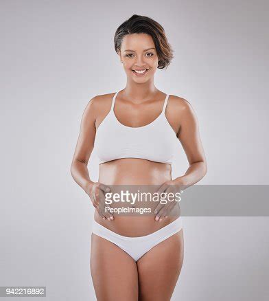 As Her Baby Grows So Does Her Confidence High-Res Stock Photo - Getty ...