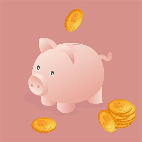 Premium Vector | Kopilka Piggy