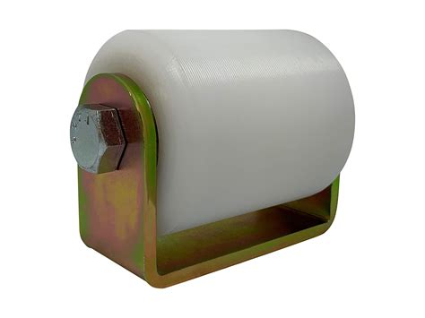 Buy Eagle Slide Gate Guide Roller 3" White Hard Nylon UHMW Rollers with
