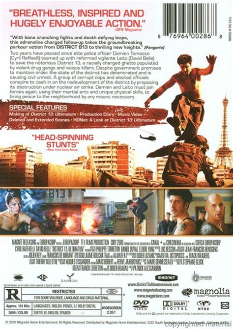 District 13: Ultimatum (DVD 2009) | DVD Empire