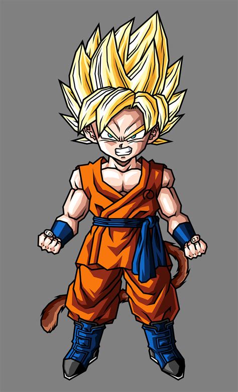 Kid Goku, SSJ by hsvhrt on DeviantArt