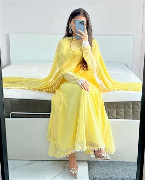 Very Refreshing Yellow Color Dress| Lemon Colour Dress| Light Yellow ...