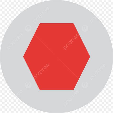 gambar vektor heptagon ikon bentuk geometris menggambar bentuk