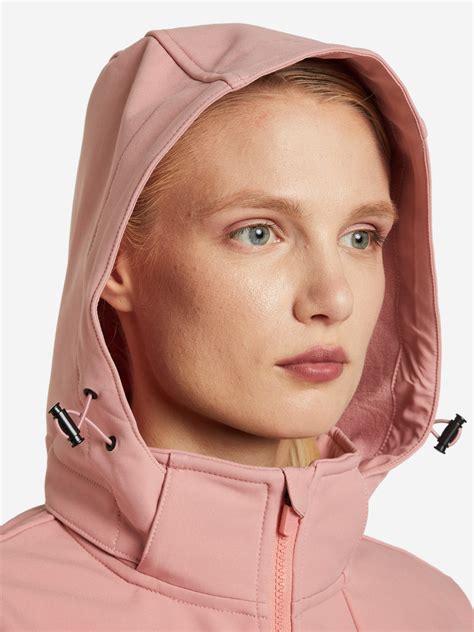 Куртка софтшелл женская Camel розовый цвет — купить за 23840 тг со ...