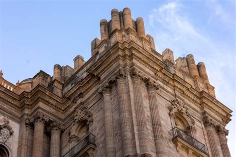 Premium Photo | Architecture details of Malaga Cathedral