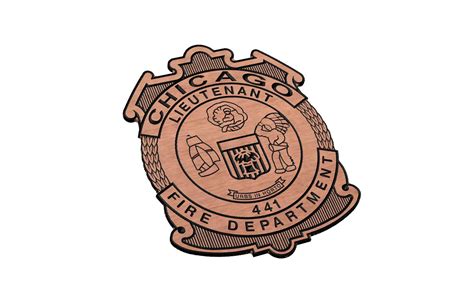 Chicago Fire Department Badge SVG - Etsy