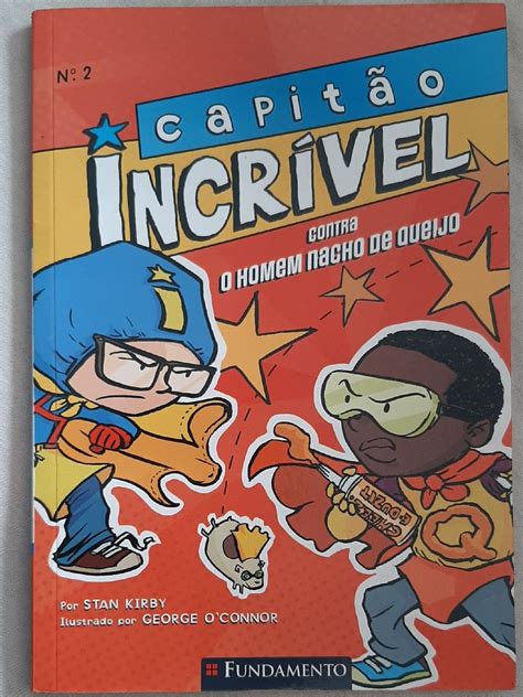 Capitão Incrível - Livro Capitão Incrível - contra O Homem Nacho de Queijo | Item Infantil ...