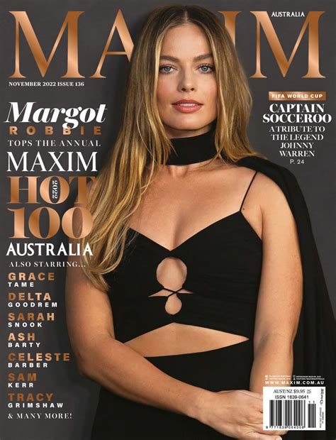 Margot Robbie - Maxim Australia November 2022 Issue • CelebMafia