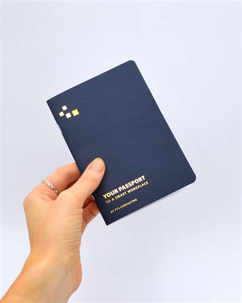 Passport Style Foiled Information Booklet - Freestyle Print London
