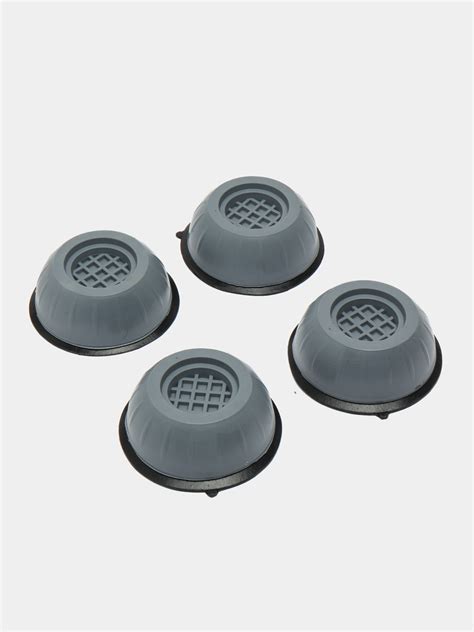 Антивибрационные резиновые подставки Shock Pad, для стиральных машин, 4 ...