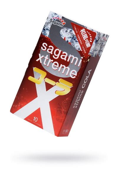 Презервативы латексные Sagami Xtreme Cola №10 - купить с доставкой по ...