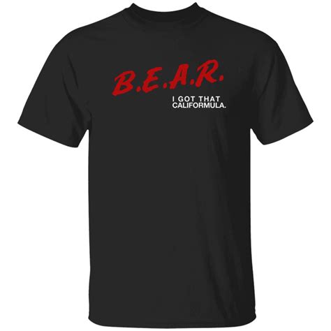 Blackbear Merch B.E.A.R Throwback Tee - Sgatee