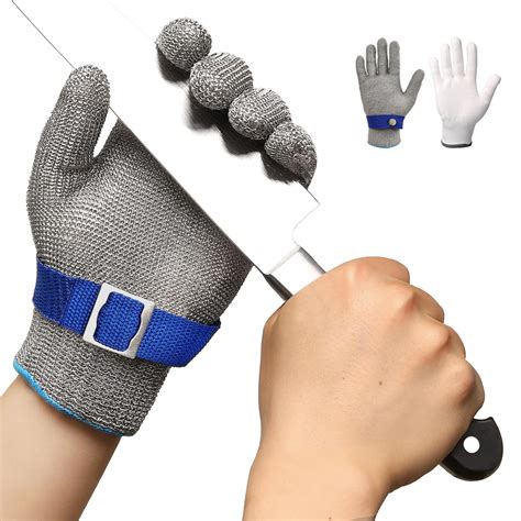 Schwer Schnittfeste Handschuhe,(Level A9/F) Schnittfest,PFAS Frei