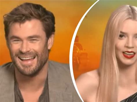 Anya Taylor-Joy le enseñó palabras argentinas a Chris Hemsworth y se