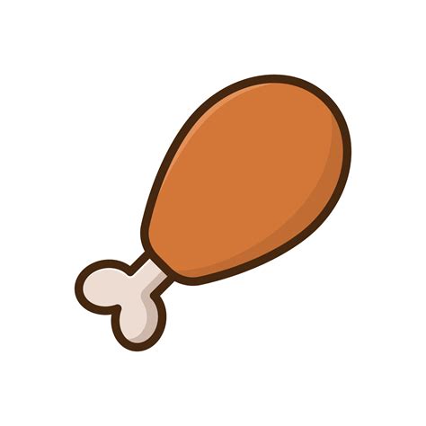 chicken meat icon vector design template simple and clean 36710745