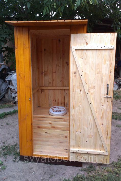 Туалет деревянный из имитации бруса (обшивка вертикально), цена 4000 ...