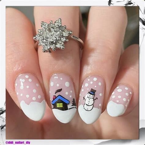 22 Winter Nail Designs Perfect for Snowy Days - Let's Eat Cake