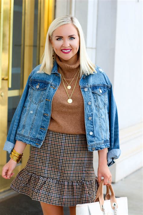 Transitioning Into Fall With A $29 Plaid Skirt - Sassy Southern Blonde