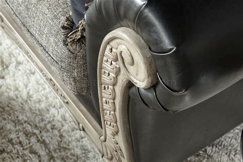 7925 Sofa by Serta Hughes in San Marino Ebony Fabric w/Options